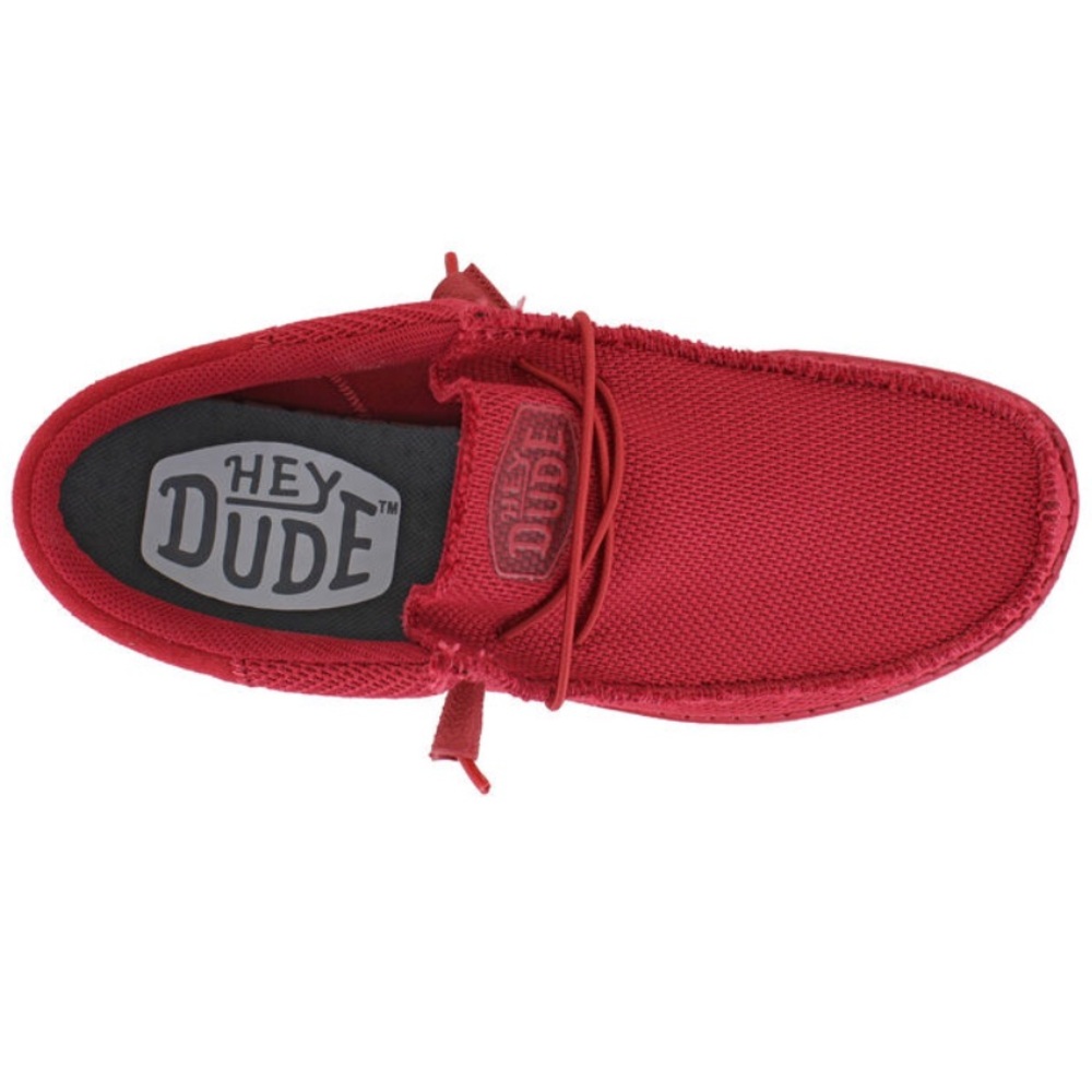 HEY DUDE WALLY FUNK MONO RED size 10 - Picture 5 of 9